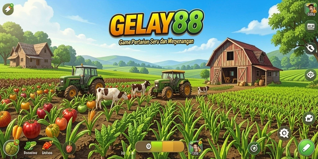 Tampilan gameplay <strong>GELAY88</strong> yang penuh warna dan menarik.