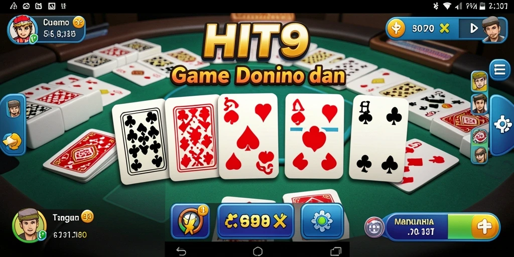 Screenshot dari gameplay seru HIT9 yang menampilkan dominasi di papan permainan.