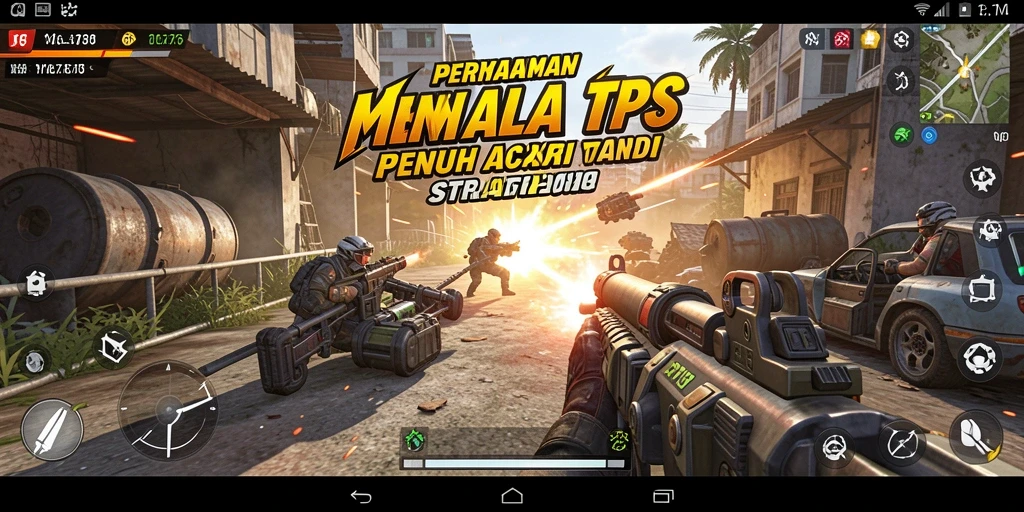 Screenshot MENYALA78 menunjukkan aksi gameplay TPS yang mendebarkan.