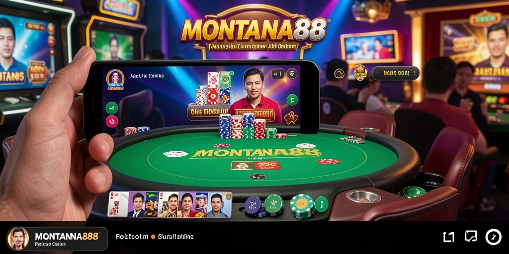 Gameplay MONTANA88 yang menyajikan pengalaman Live Casino yang mendebarkan.