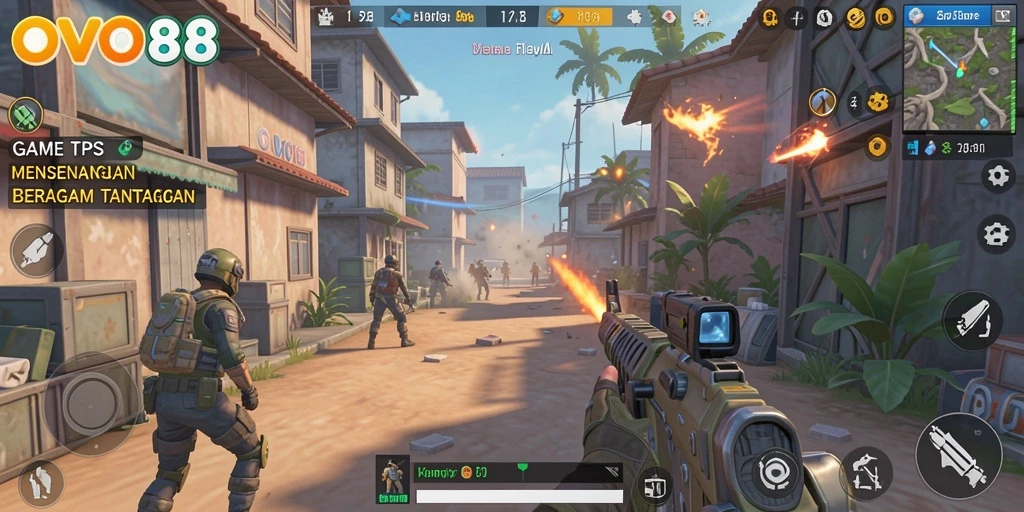 Gameplay seru OVO88 dalam aksi TPS yang menegangkan.