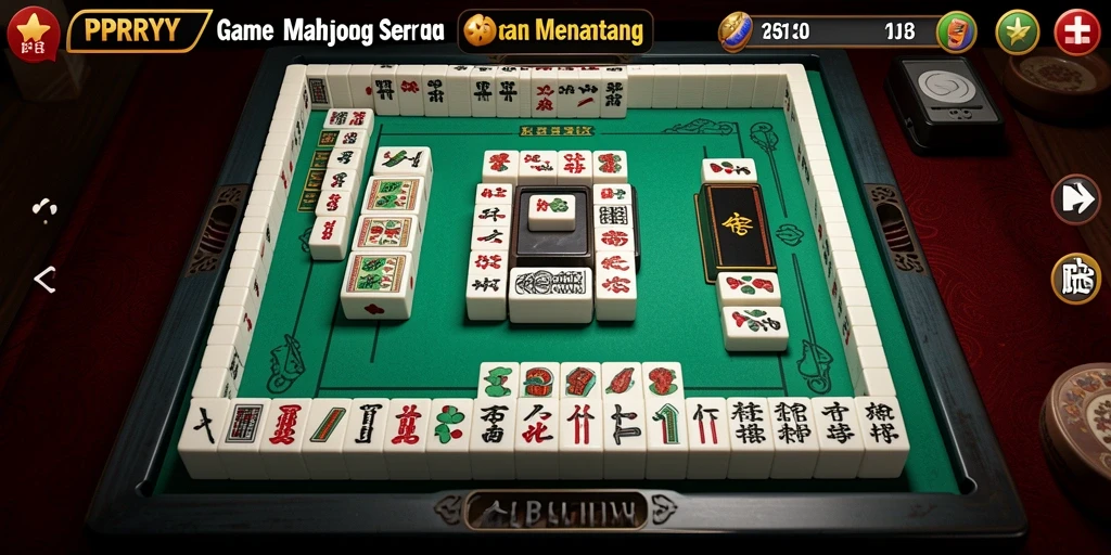 Screenshot PPRRYY menampilkan aksi seru permainan Mahjong.